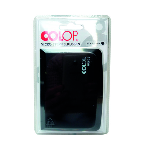 COLOP stamp box micro2 in blister 70x110mm - ink black