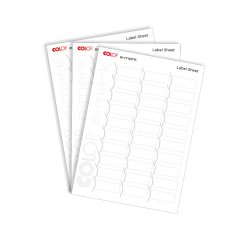 Labels 'waterproof' wit voor E-mark