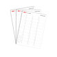 Labels 'waterproof' wit voor E-mark