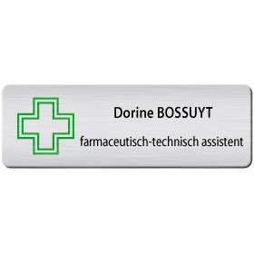 BADGE AVEC CROIS 2 FARM.-TECHN.ASS.