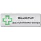 BADGE AVEC CROIX 2 ASS.PHARM.-TECHN.