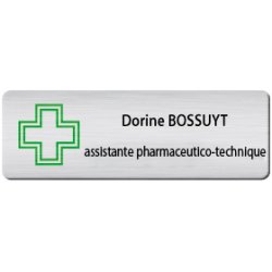 BADGE AVEC CROIX 2 ASSISTANTE