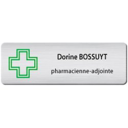 BADGE AVEC CROIX 2 FR ADJOINTE