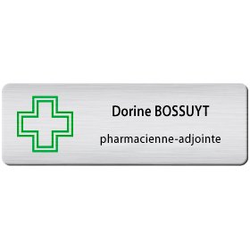 BADGE AVEC CROIX 2 FR ADJOINTE