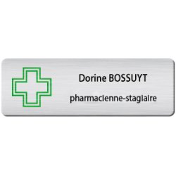 BADGE AVEC CROIX 2 STAGIAIRE
