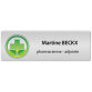 BADGE AVEC LOGO FR. PHARM. STAGIAIRE
