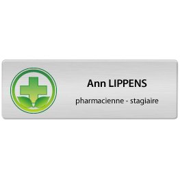 BADGE AVEC LOGO FR PHARM.STAGIAIRE