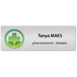 BADGE AVEC LOGO FR PHARM. TITULAIRE