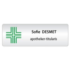 BADGE MET KRUIS 1 NL AP.-TITULARIS