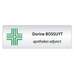 BADGE MET KRUIS 1 NL AP.-ADJUNCT