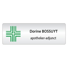 BADGE MET KRUIS 1 NL AP.-ADJUNCT