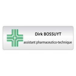 BADGE AVEC CROIX 1 ASS.PHARM.-TECHN.