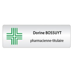 BADGE AVEC CROIX 1 TITULAIRE