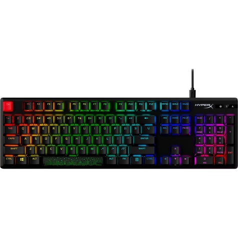 Clavier Hyper X mécanique Alloy Origins PBT - RGB - Switch Hyper X linéaires