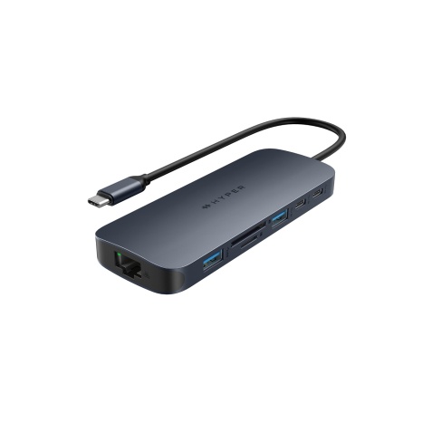 Station d'accueil PC portable Hyper HUB USBC 10 EN 1 ECOSMART GENERATION 2 140 W PD 3.1