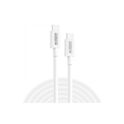 Chargeur et câble d'alimentation PC Urban Factory CABLE USB-C VERS USB-C 2M E-MARK 100W BLANC