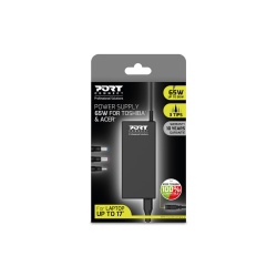 Chargeur et câble d'alimentation PC Port Designs CHARGEUR 65 W POUR ORDINATEUR PORTABLE ACER/TOSHIBA