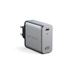 Chargeur et câble d'alimentation PC Satechi Chargeur Secteur 100W Gris