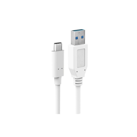 Cables USB Accsup CABLE USB-C VERS USB A 3.0 B BLANC 1M