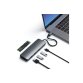 Hub USB Satechi HUB USB-C 4 EN 1 AVEC EMPLACEMENT POUR SSD GRIS