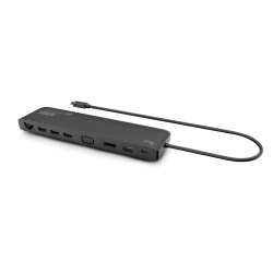 Hub USB Urban Factory STATION D'ACCUEIL HUBEE DOCK MINI USB-C 12 EN 1 4K MULTI - ECRAN
