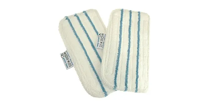 Lot de 2 patins microfibres - Steam Mop - FSMP20