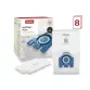 Sac aspirateur Miele PACK XL HYCLEAN PURE GN 80% MATIERES RECYCLEES X8 SACS