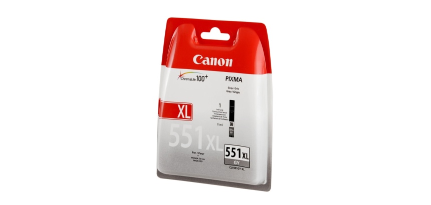 Cartouche d'encre Canon CLI-551 GRIS XL