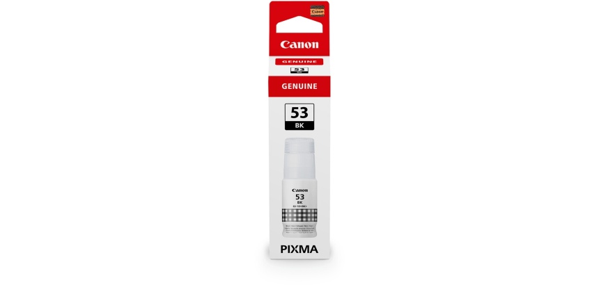 Bouteille d'encre noire Canon GI-53 pour imprimante à réservoir d'encre