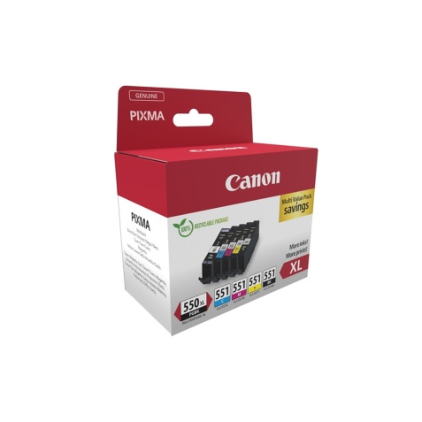 Cartouche d'encre Canon PACK PGI550XL/CLI551