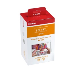 Cartouche d'encre Canon PAPIERS PHOTO 108 TIRAGES 100 X 148MM + 2 CASSETTES