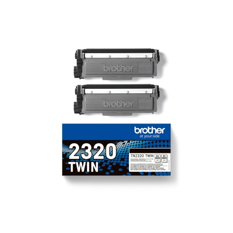 Cartouche d'encre Brother PACK TN2320 NOIR 2 TONERS