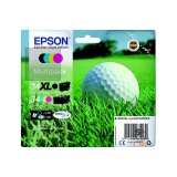 Cartouche d'encre Epson PACK GOLF NOIR XL + 3 COULEURS