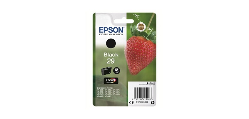 Cartouche d'encre Epson FRAISE Noir