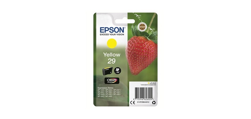 Cartouche d'encre Epson FRAISE Jaune