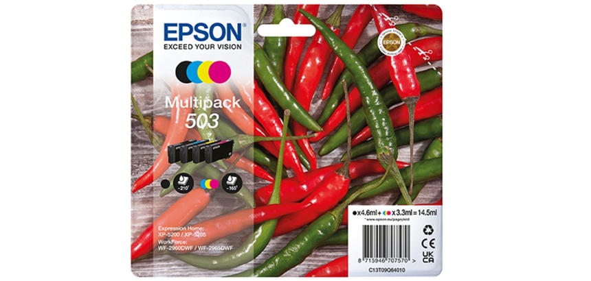 Cartouche d'encre Epson PACK 503 PIMENT 4CL