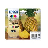 Cartouche d'encre Epson PACK 604 ANANAS 4 couleurs + noir XL