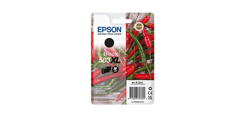 Cartouche d'encre Epson 503 PIMENT NOIR XL
