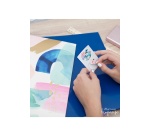 Papier d'impression Canon Papier rond prédécoupé Zink pour Zoemini (40 stickers)