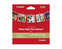Papier d'impression Canon Papier photo glacé Extra II PP-201 13 x 13 cm -20 Feuilles - 265g/m²