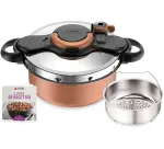 Autocuiseur Seb CLIPSOMINUT' DUO 5L COCOTTE-MINUTE INDUCTION P4705101