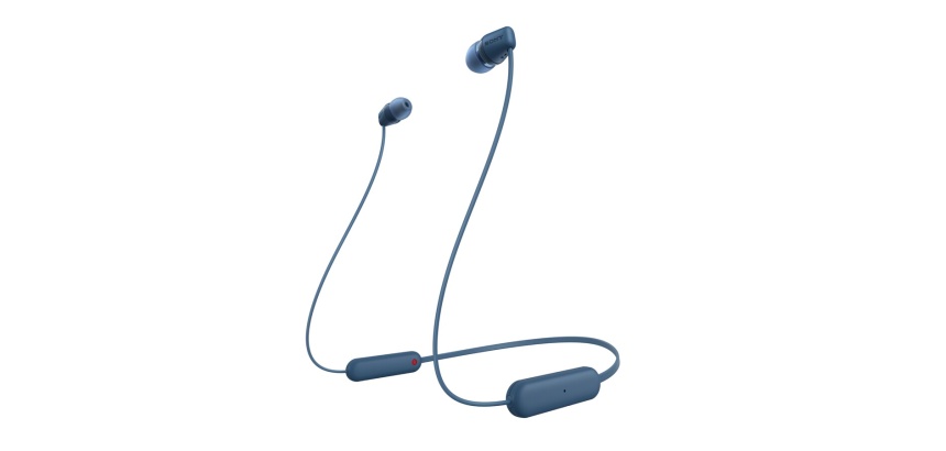 Ecouteurs Sony WIC100L Bleu