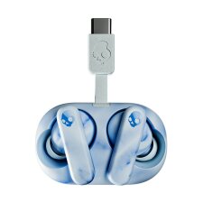 Ecouteurs Skullcandy ECOBUDS TRUE WIRELESS BLANC GLACIER - BOITIER CHARGE SANS BATTERIE - CHARGE USB-C - ECO RESPONSABLE