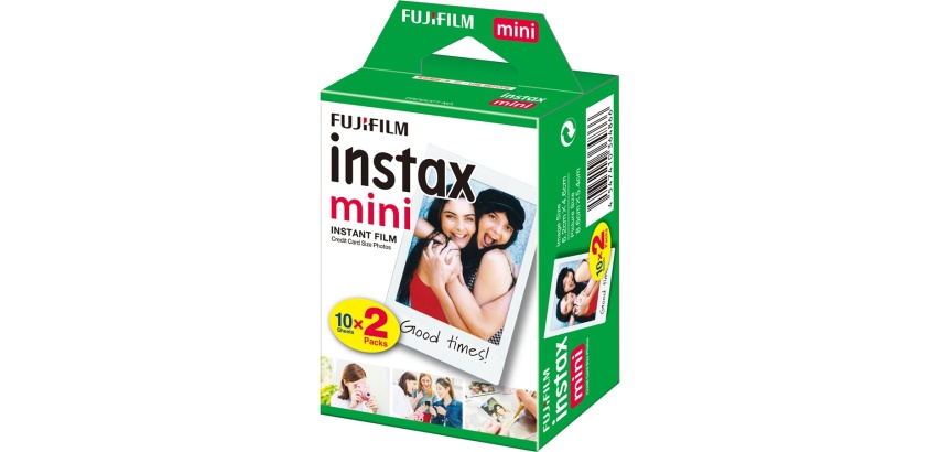 Papier photo instantané Fujifilm FILM INSTAX MINI BIPACK (20 photos)