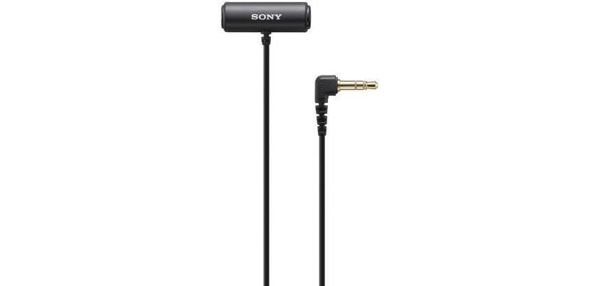 Accessoires photo Sony Microphone cravate stéréo ECM-LV1