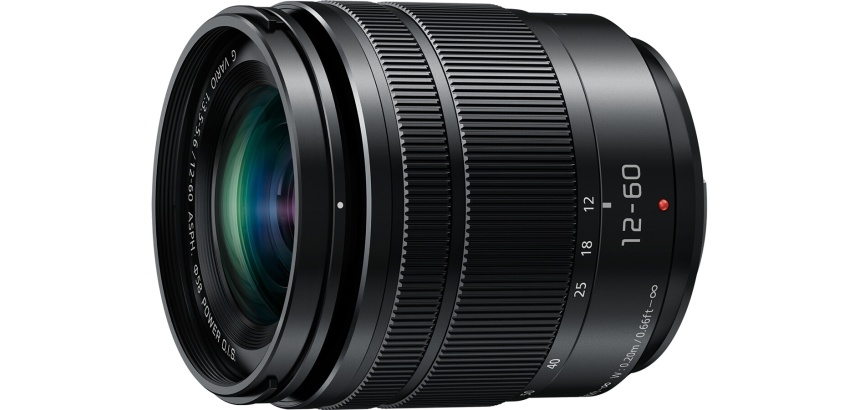 Objectif zoom Panasonic lumix G 12-60mm f/3,5-5,6 noir