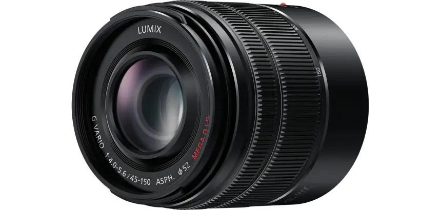 Objectif zoom Panasonic Lumix G 45-150mm f/4,0-5,6 noir