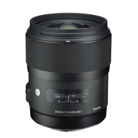 Objectif à Focale fixe Sigma 35mm F/1.4 DG HSM Art pour Nikon