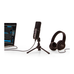 Microphone Zoom ZUM-2PMP - Pack Microphone Podcast USB avec Casque, trépied et câble