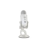 Microphone Logitech Blue Yeti Microphone Gaming USB pour Streaming Premium, Podcast, Studio avec Themes Streamlabs Exclusifs - White Mist